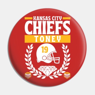 Kansas City Chiefs Toney 19 Edition 3 Pin