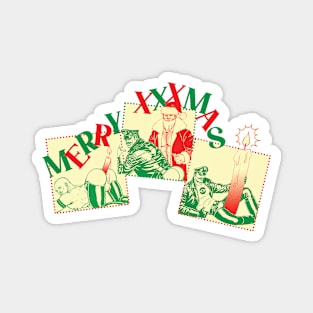 MERRY XXXMAS Magnet