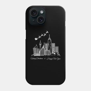 Merry Christmas Happy New Year Sydney Australia Phone Case