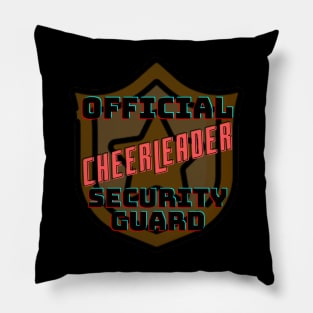 Cheerleader security guard Pillow