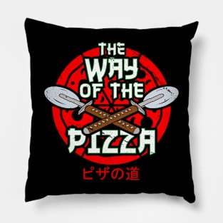 The Way Of The Pizza Japanese Ninjas Gift For Pizza Lovers Pillow