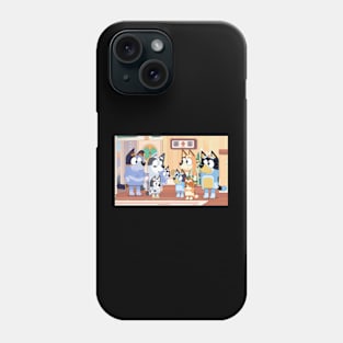 Bluey Big Family Phone Case