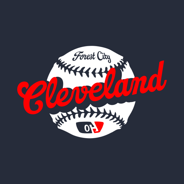 Cleveland Baseball by Throwzack