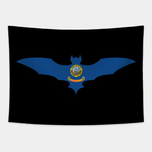 Idaho Bat Flag. Tapestry