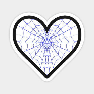 Spider Web Heart V12 Magnet