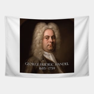 Great Composers: George Fridric Handel Tapestry