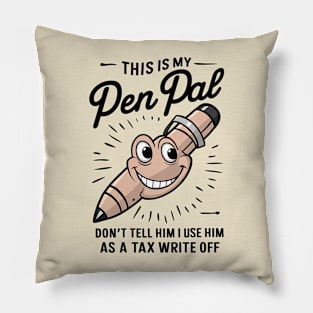 This is my pen pal! Pillow