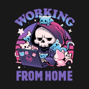 Reaper's Remote Realm - Funny Skeleton T-Shirt