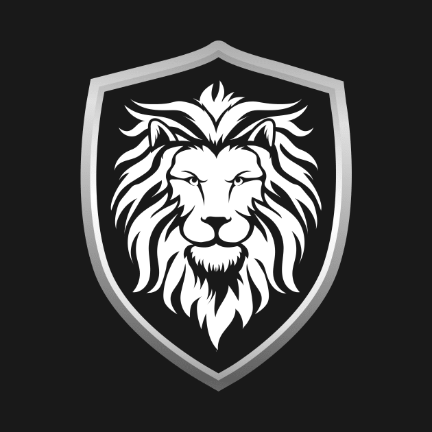 Lion Shield - Pocket Logo by SweetPaul Entertainment 