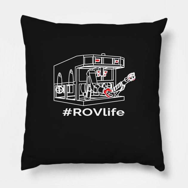 #ROVlife Pillow by techy-togs