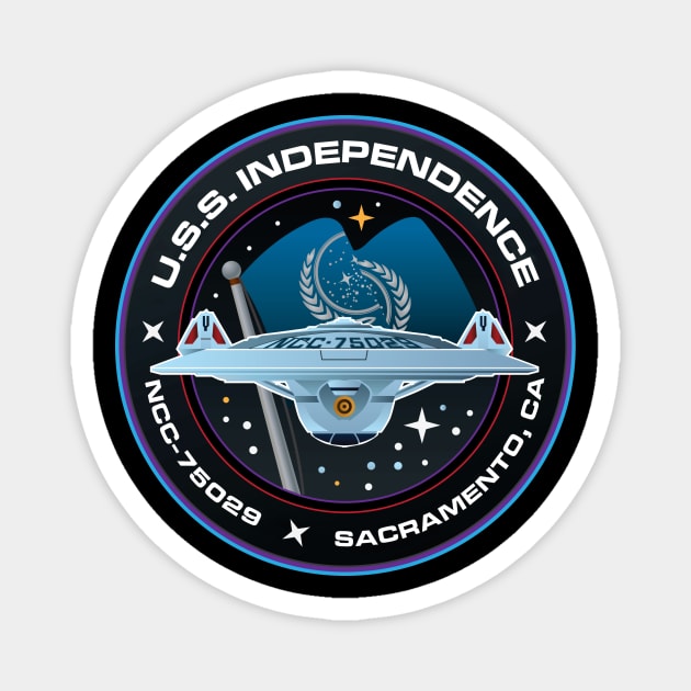 USS Independence Logo Magnet by USS_Independence_Haberdashery