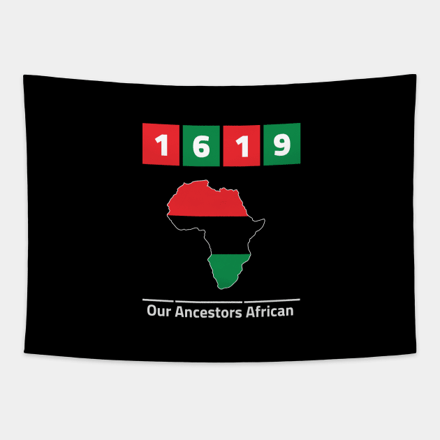 1619 our ancestors african american pride black history vintage - spike lee Tapestry by AkerArt