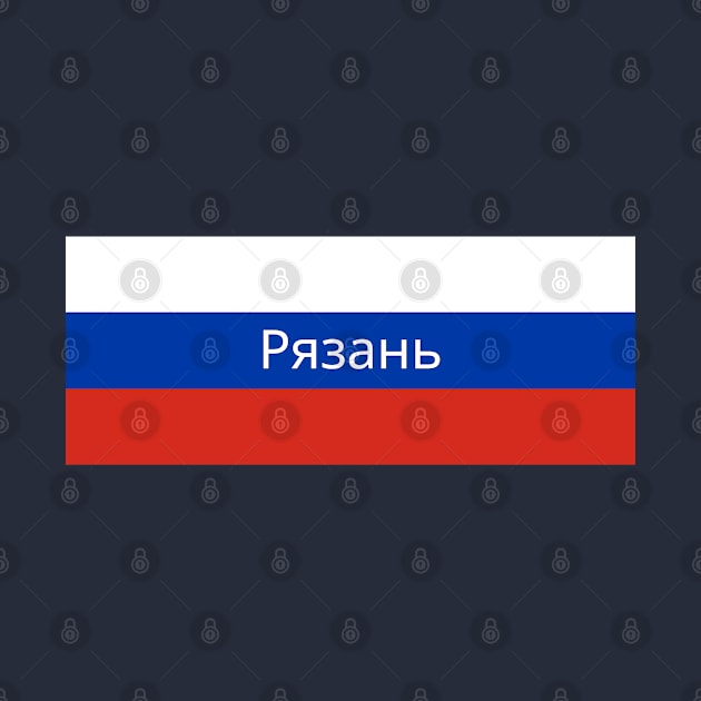 Ryazan City in Russian Flag by aybe7elf