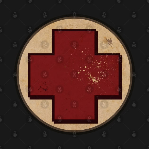 Old Red Cross by CTShirts