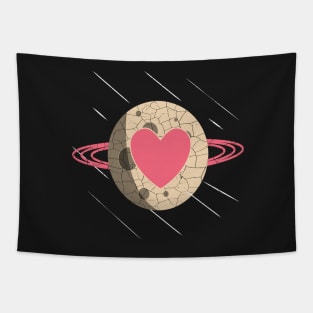 Powerful Heart Moon Gift For Womens Tapestry