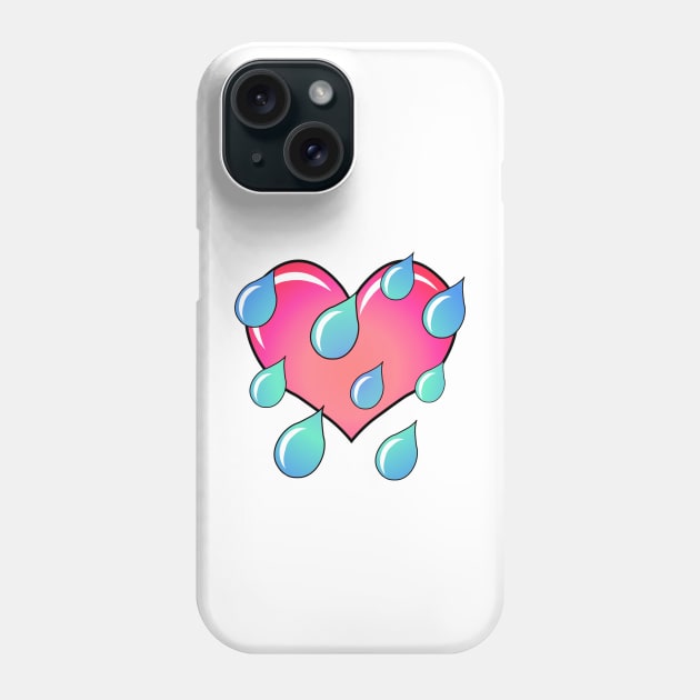 Weeping Heart Phone Case by RawSunArt