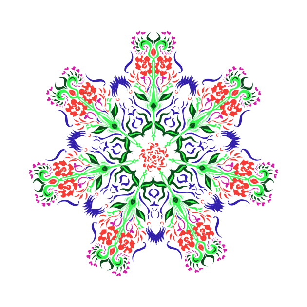 Polish Flower Design by Lola1b