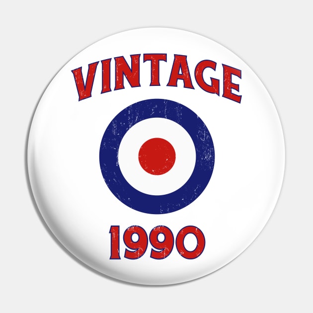 Mod Vintage 1990 Pin by marieltoigo