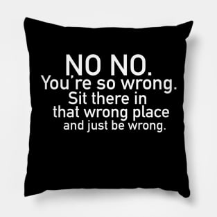 Novelty T Shirt Pillow