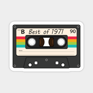 Retro Best of 1971 Magnet