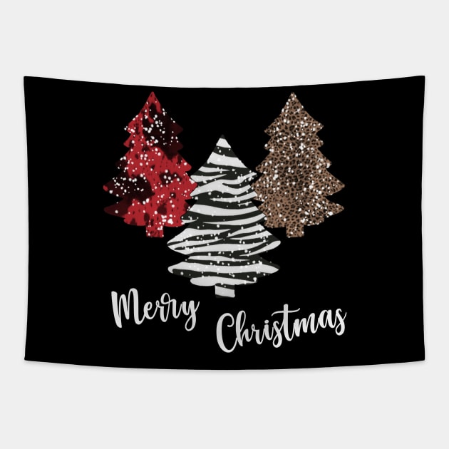 Merry Christmas Tapestry by ShirtPirat