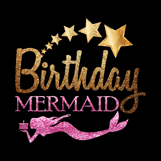 'Birthday Mermaid' Amazing Mermaids Gift by ourwackyhome