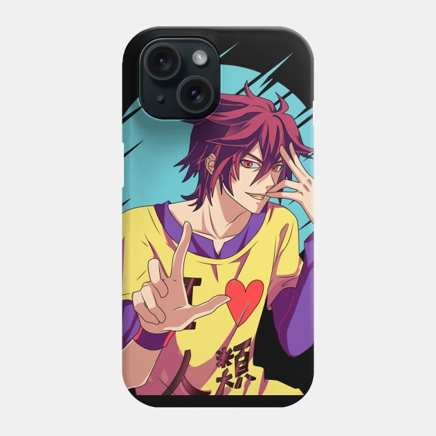 No Game No Life - Sora Phone Case by Hala Art