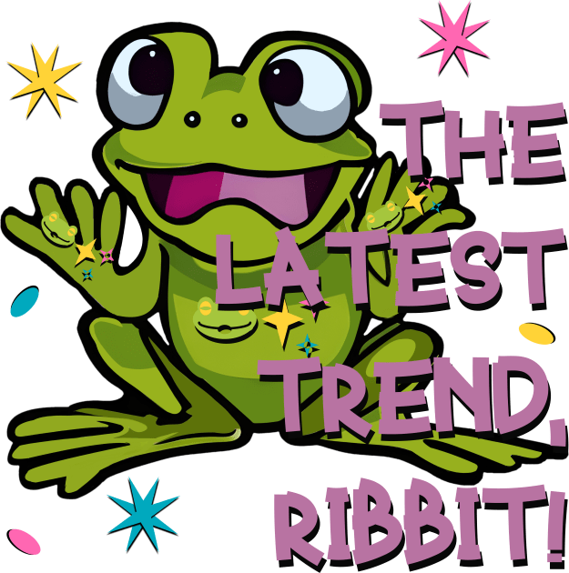 Frog alert! The latest trend, ribbit! Kids T-Shirt by Alchemia Colorum