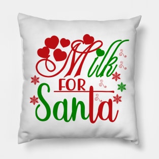 Christmas 11 - Milk for Santa Pillow