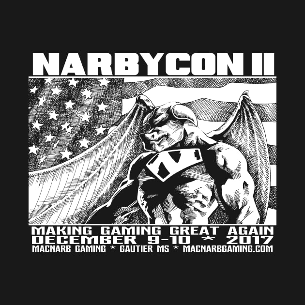 NarbyCon2 Dark shirts by gregspanier