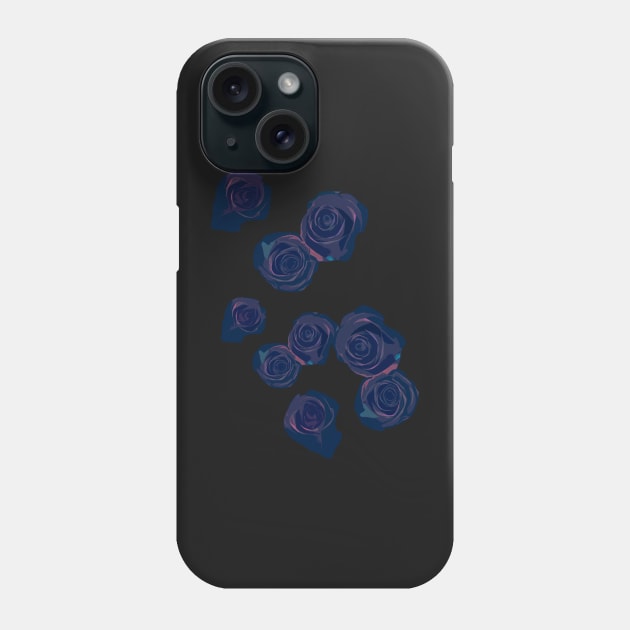 Dark roses Phone Case by markatos