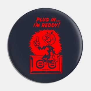 plug in reddy kilowatt red Pin