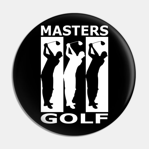 MASTERS GOLF Pin by canzyartstudio