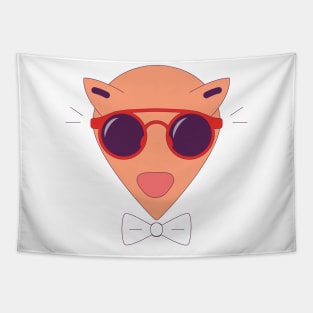 Sweet Cat Man Art Print Tapestry