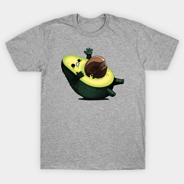 periscoop Stewart Island kromme AvocAlien - Avocado - T-Shirt | TeePublic