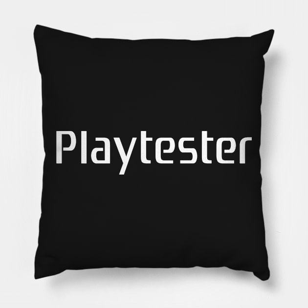 Sony Playstation PS 2 3 4 Playtester video game Pillow by specialdelivery