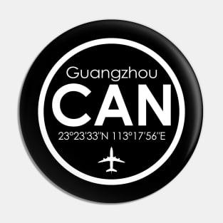 CAN, Guangzhou Baiyun International Airport Pin