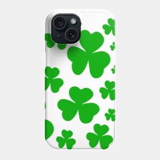 Lucky leaf clovers Phone Case