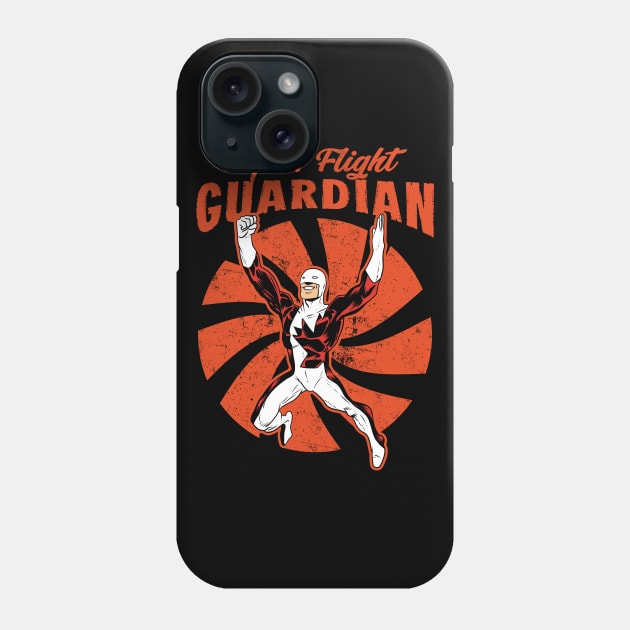 Retro Alpha flight Guardian Phone Case by OniSide