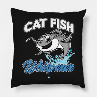 Catfish Whisperer - Funny Fishing Gift Pillow