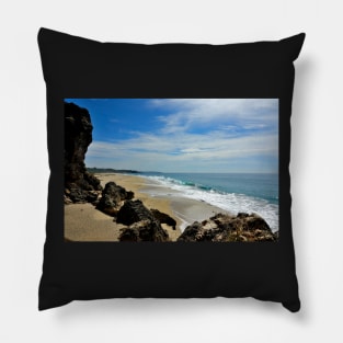 Plage déserte du Mexique Pillow