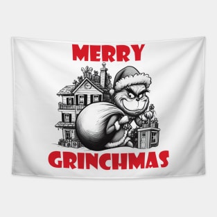 Christmas Grinch Tapestry