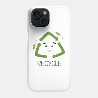 Recycle symbol Phone Case