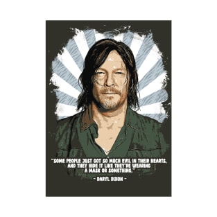 Daryl Dixon Poster Quotes T-Shirt