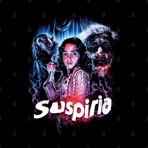 Suspiria, Dario Argento, Giallo, Italian Horror by Ipung