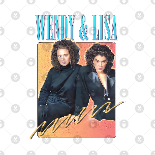 Wendy & Lisa / Retro Fan Design by DankFutura