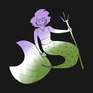 Genderqueer mermaid T-Shirt