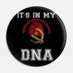 Angola  It's In My DNA - Gift for Angolan From Angola Pin