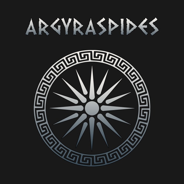 Argyraspides Silver Shields Elite Hellenic Warrior by AgemaApparel