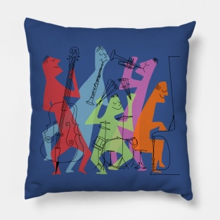 Modern Jazz Quintet Pillow